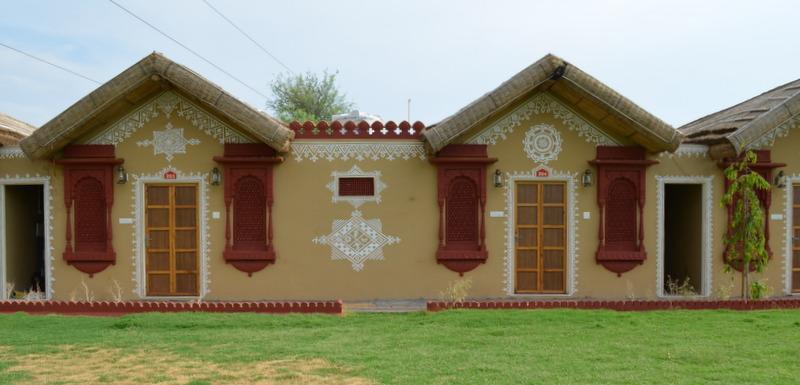 Hotel Vijayvargiya Dhani Bikaner Buitenkant foto