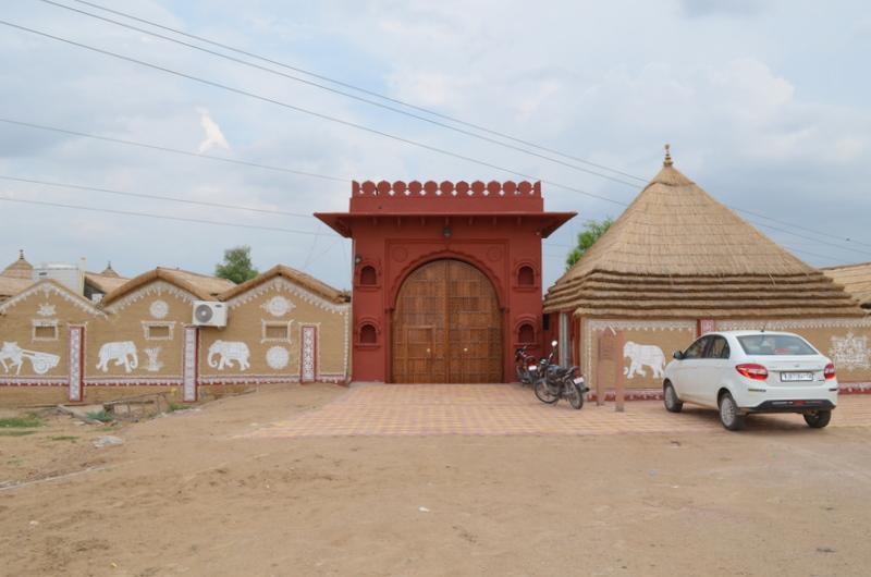 Hotel Vijayvargiya Dhani Bikaner Buitenkant foto