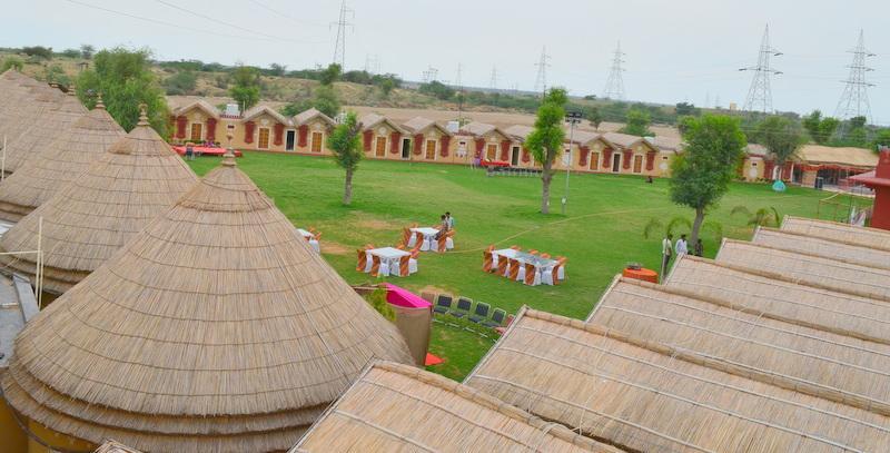 Hotel Vijayvargiya Dhani Bikaner Buitenkant foto